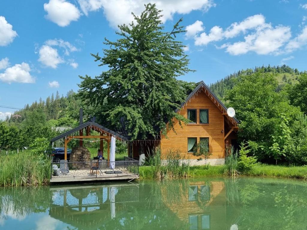 Moonlake Chalet Gainesti Dış mekan fotoğraf
